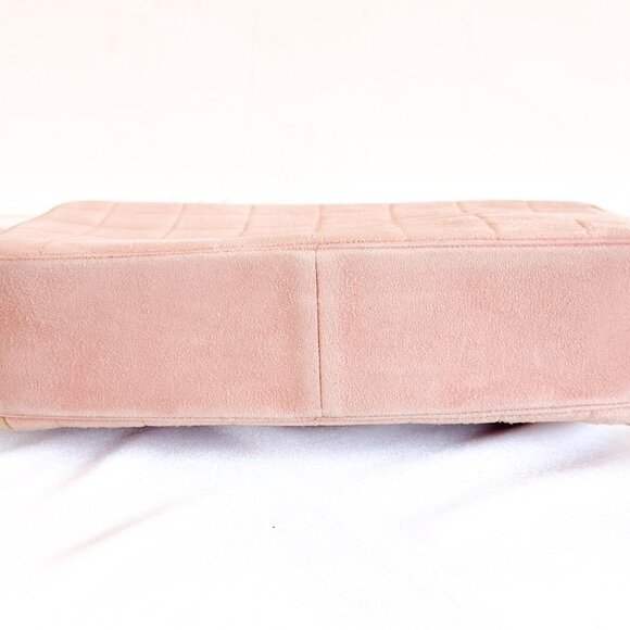 Chanel Pink Suede Top Handle Bag - Picture 3 of 16